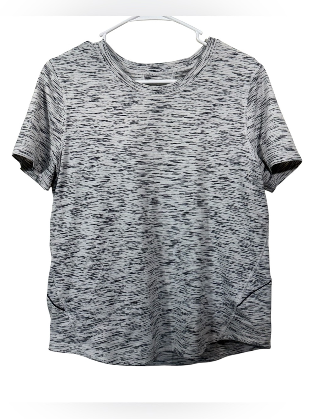 Lululemon Long Distance Tiger Space Dye Short Sleeve Athletic Running T-Shirt